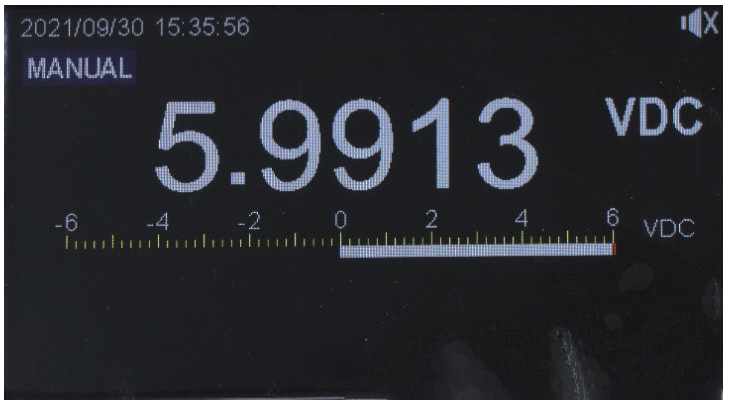 UT8804E digital multimeter can display 4 ? digits (59999)