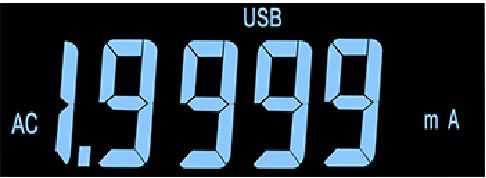 Can display 4 ½ bit (19999)