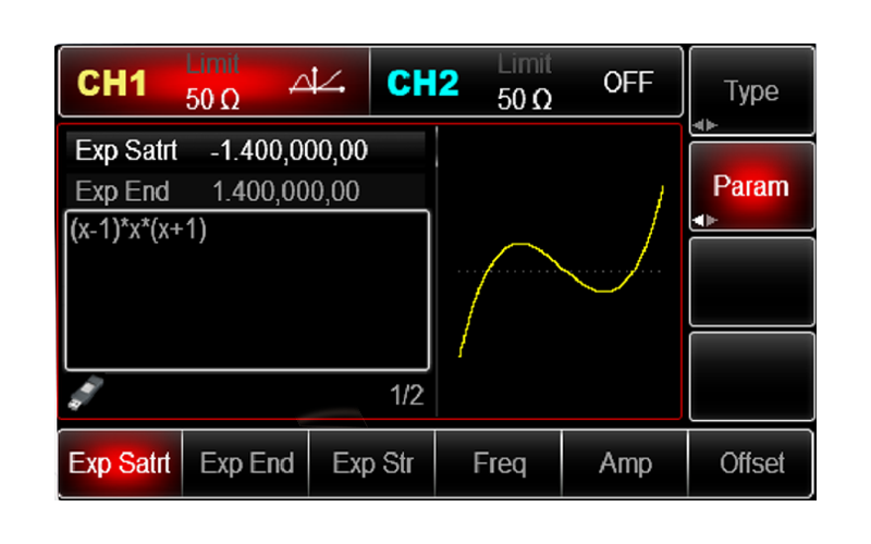 Expression output