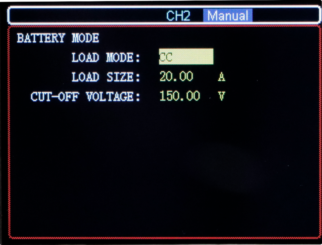 CC,CR,CP Multi-mode battery discharge test