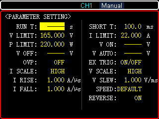 Multiple protection functions and flexible adjustment