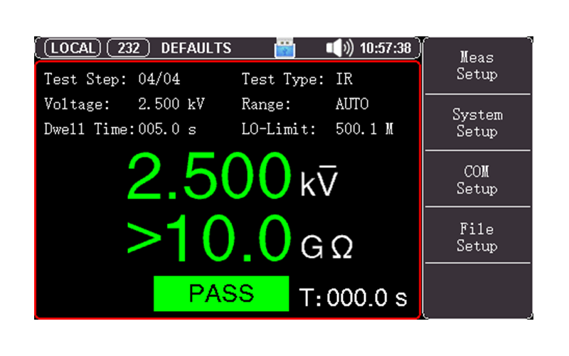 IR measurement