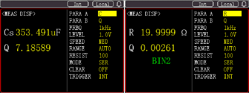 High measurement accuracy