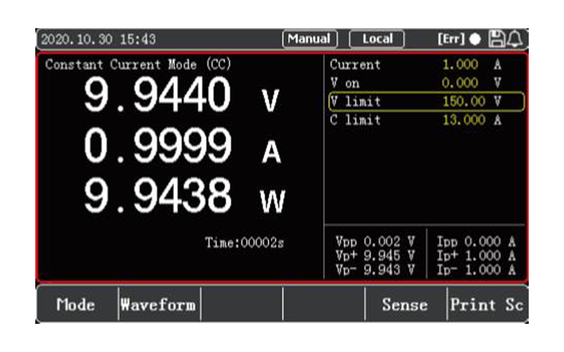 4.3 inch LCD screen display