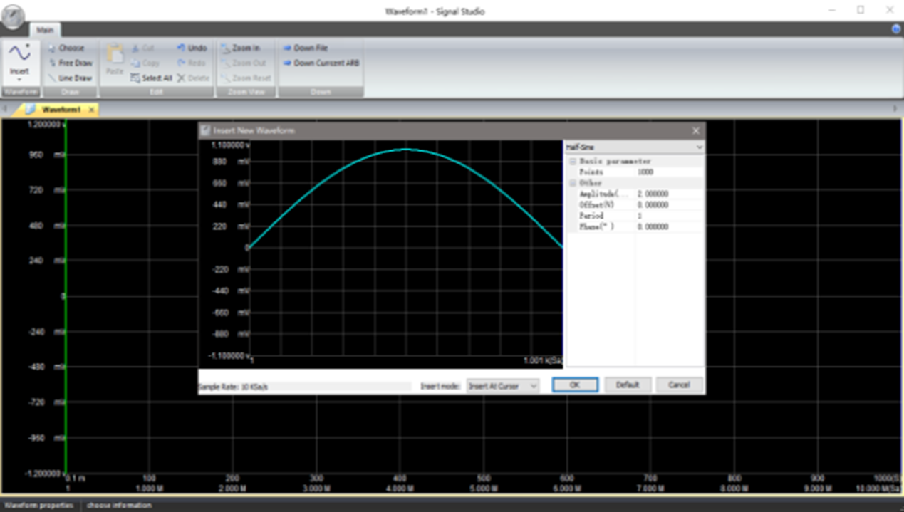 Arbitrary Wave Editor