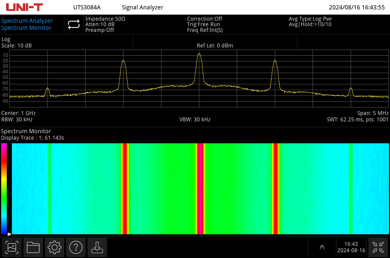 One-key advanced measurement