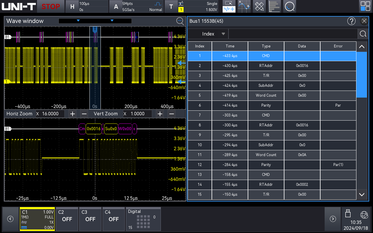 MSO3000X-MIL1553