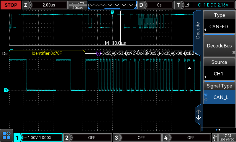 MSO/UPO3000E-CAN-FD