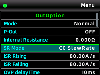Adjustable Slew Rate
