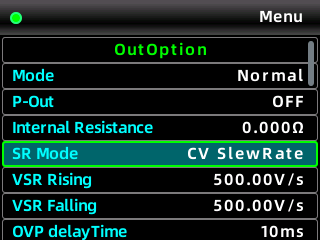 Adjustable Slew Rate