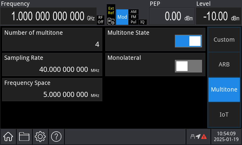 Multi-Tone Modulation
