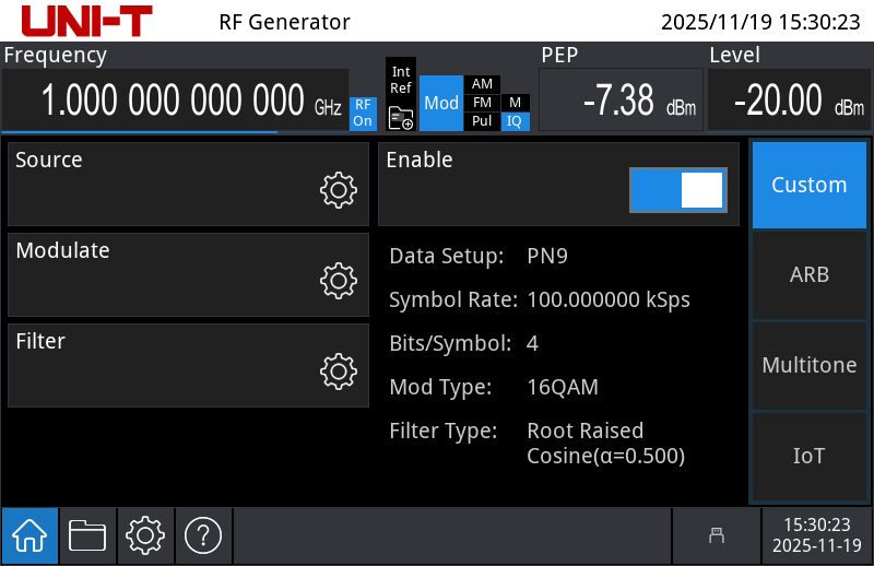 Complete Standard Vector Modulation Formats