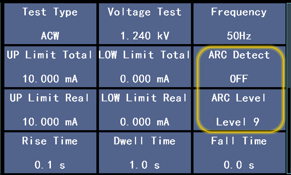 Level 9 Arc Detection