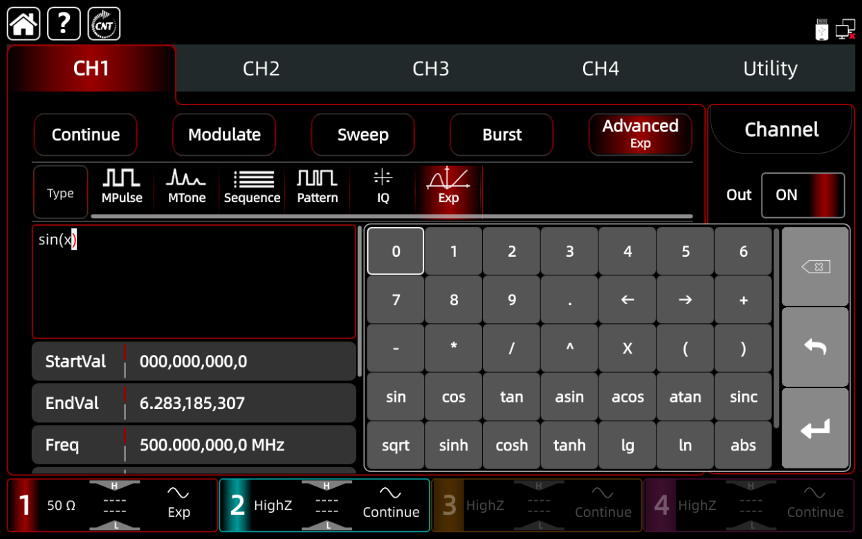 Rich Advanced Functions