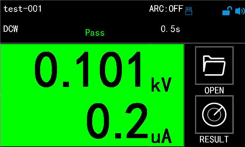 DC Withstand Voltage (DCW)