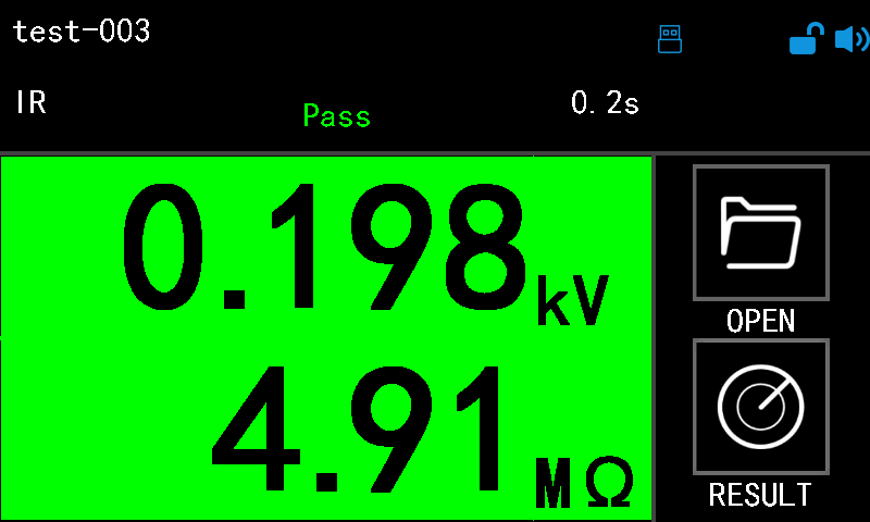 Insulation Resistance Test (IR)