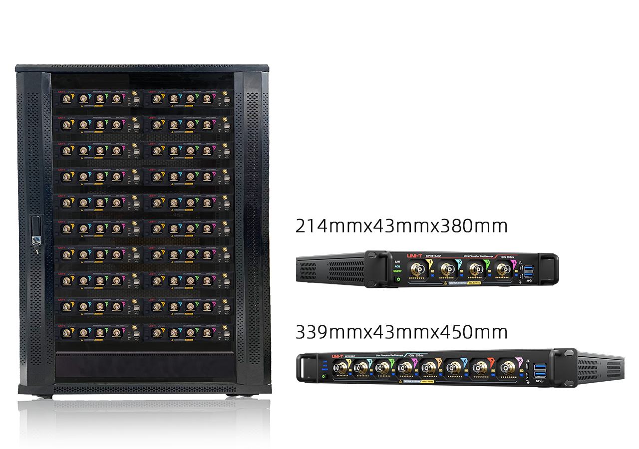 Rack mount view of multiple UPO6000LP