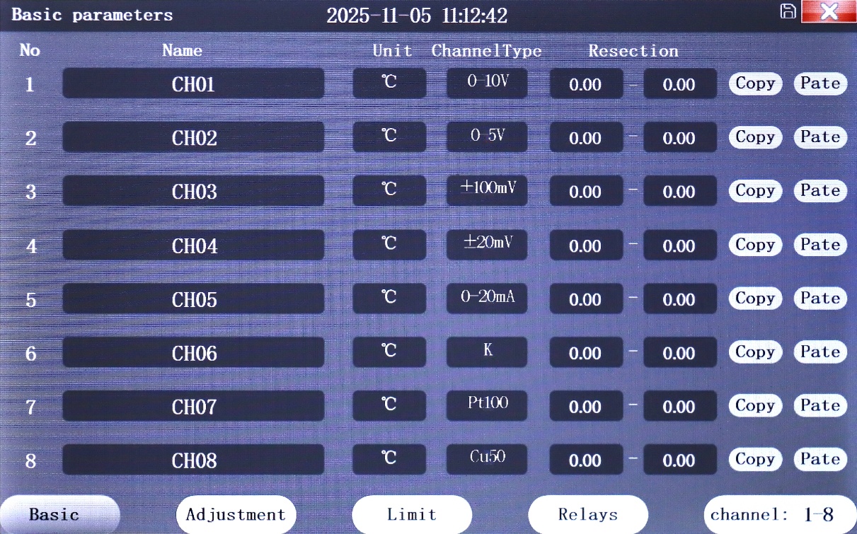 Multiple Measurement Modes