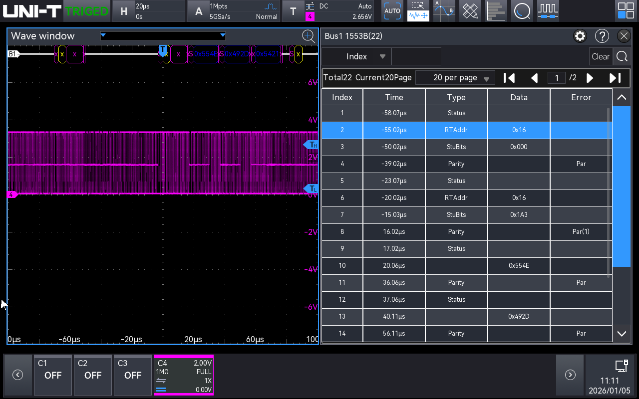 MSO6000HDP-MIL1553